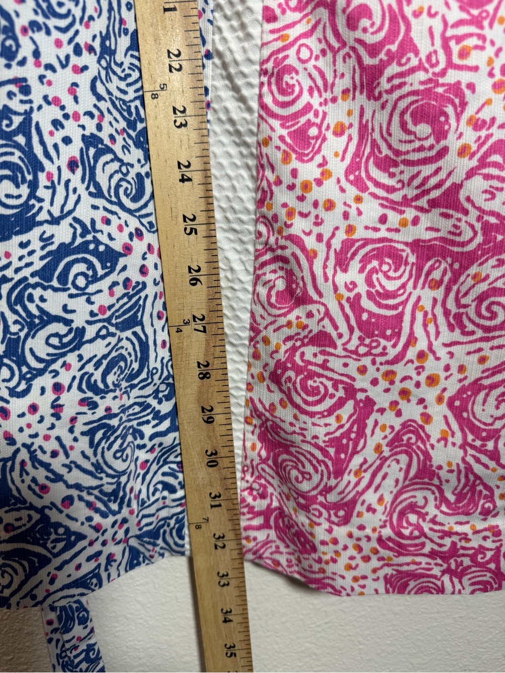 Lilly Pulitzer Shift Dress 4 Cotton Seacock Blue Pink Starfish Seashell Nautical - Picture 9 of 11